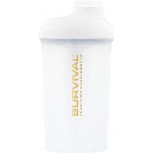 Šejkr Survival Gold - 600 ml (bílý) - Survival