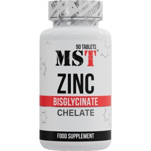 Zinek � Zinc Bisglycinate Chelate - MST Nutrition