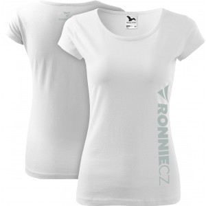 D�msk� triko Ronnie.cz Active (b�l�) - Ronnie.cz