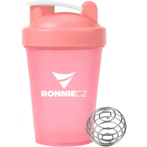 �ejkr Ronnie.cz s m�chac� pru�inkou - 400 ml (r��ov�) (Ronnie.cz)