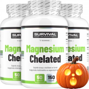 Ho���k � Magnesium Chelated - akce 2+1 ZDARMA! - Survival