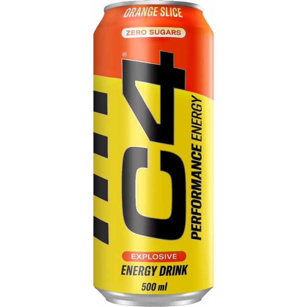 C4 Performance Energy Drink - 500 ml, jablko – jablko · 500 ml